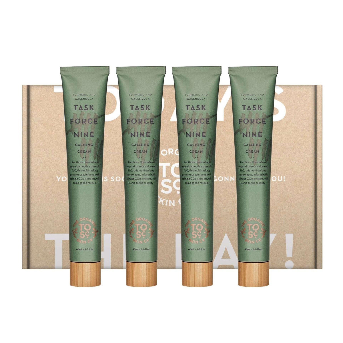 The Organic Skin Co. Task Force Nine Calming Treatment Cream, 4-pack