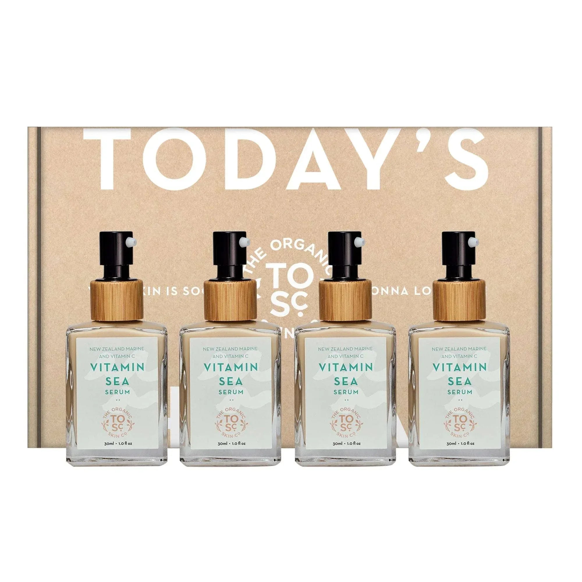 The Organic Skin Co. Vitamin Sea Face Serum, 4-pack - USA MEGA SHOP