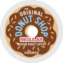 Keurig K-Cup pod lid for Regular medium roast with donut shop branding