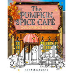The Pumpkin Spice Coloring Book, Paperback - USA MEGA SHOP
