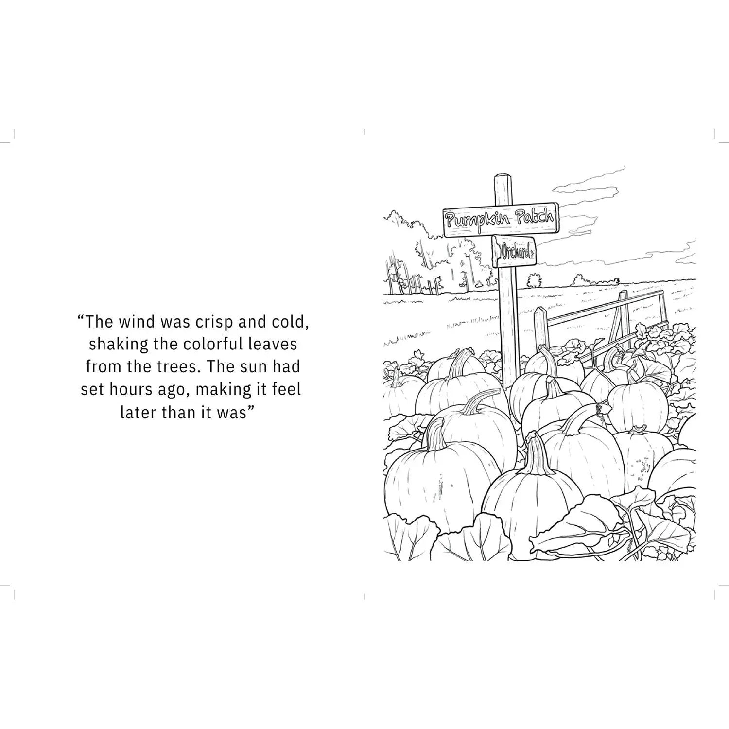 The Pumpkin Spice Coloring Book, Paperback - USA MEGA SHOP