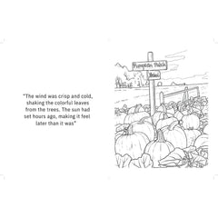 The Pumpkin Spice Coloring Book, Paperback - USA MEGA SHOP