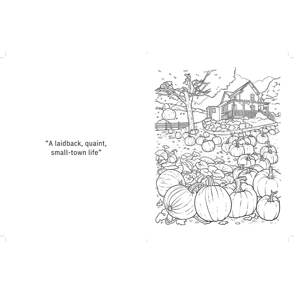 The Pumpkin Spice Coloring Book, Paperback - USA MEGA SHOP