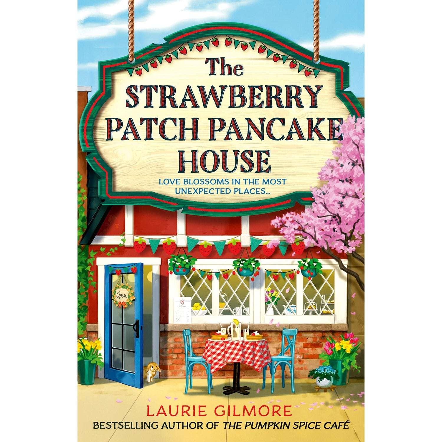 The Strawberry Patch Pancake House by Laurie Gilmore - Book 4 of 5, Paperback - USA MEGA SHOP