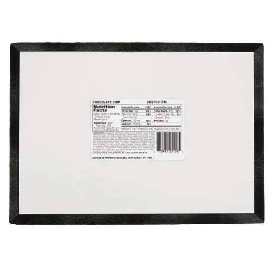 The Worthy Crumb, Mini Muffins, Chocolate Chip, 2.6 oz, 16 Count