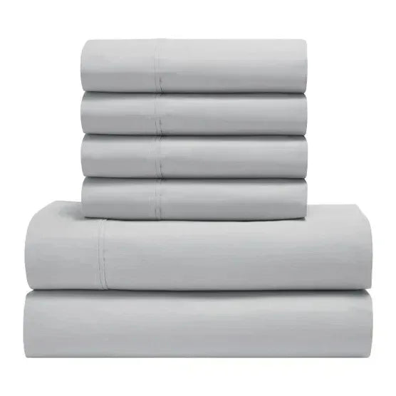 TheraLuxe by Therapedic 300 Thread Count 6-piece Peached Percale Sheet Set