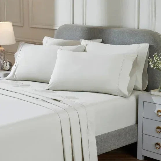 TheraLuxe by Therapedic 300 Thread Count 6-piece Peached Percale Sheet Set - USA MEGA SHOP