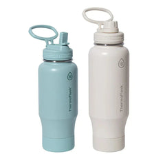 ThermoFlask 32 oz and 40 oz Cup Holder Friendly Bottle Combo, 2-pack
