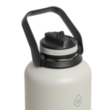 ThermoFlask 64 oz insulated stainless steel bottle with straw lid and carry handle