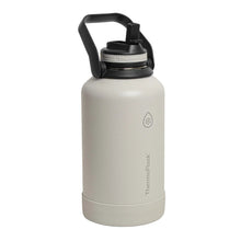 ThermoFlask 64 oz double-wall insulated stainless steel bottle with straw lid and handle