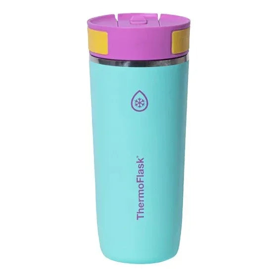 ThermoFlask 16 oz. Insulated Coffee Travel Mug with Sip-N-Lok Lid, 2-pack