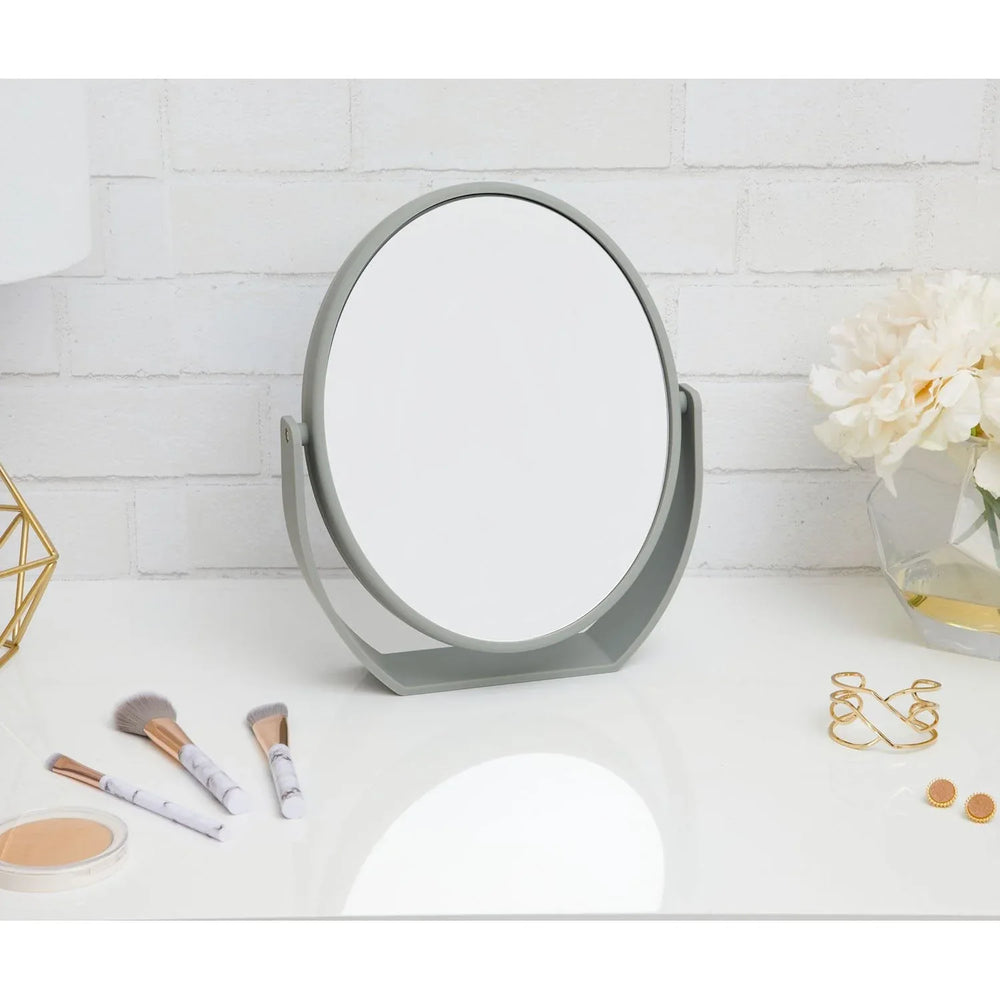 Thinkspace Beauty Soft-Touch Oval Vanity Mirror - Choose Your Color - USA MEGA SHOP