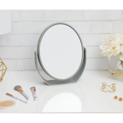 Thinkspace Beauty Soft-Touch Oval Vanity Mirror - Choose Your Color - USA MEGA SHOP