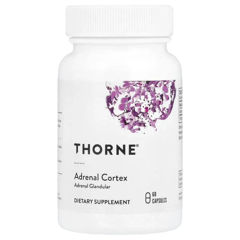 Thorne, Adrenal Cortex, 60 Capsules (50 mg per Capsule)