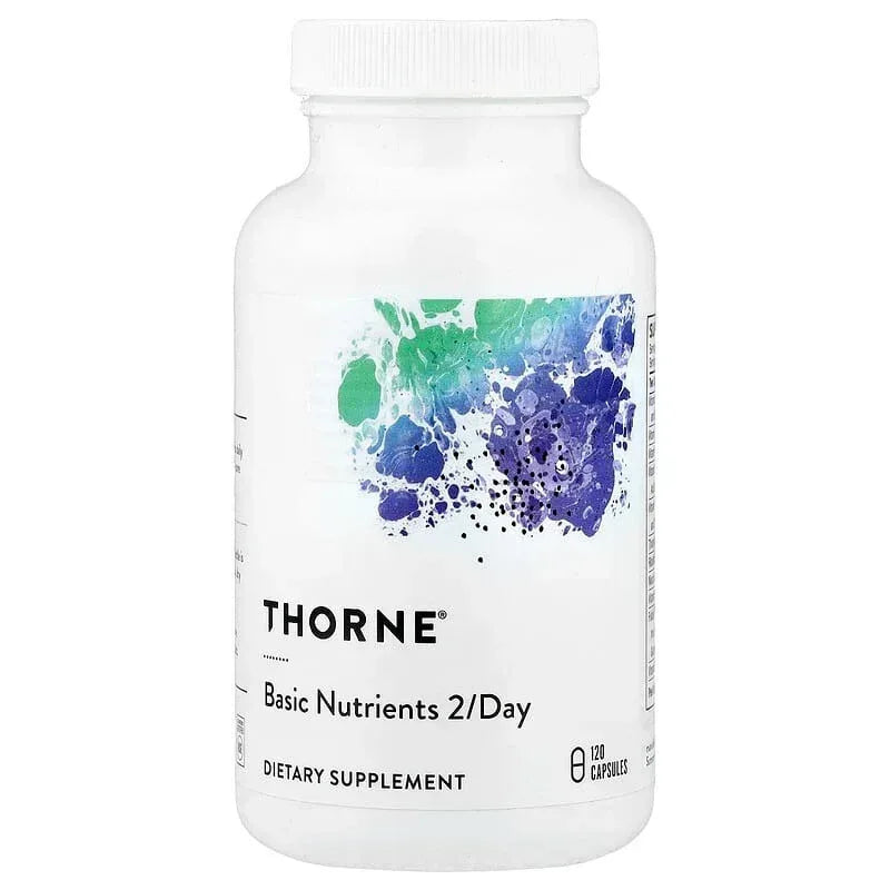Thorne, Basic Nutrients 2/Day, 60 Capsules
