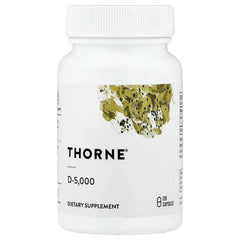 Thorne, D-5,000, 60 Capsules (125 mcg per Capsule)