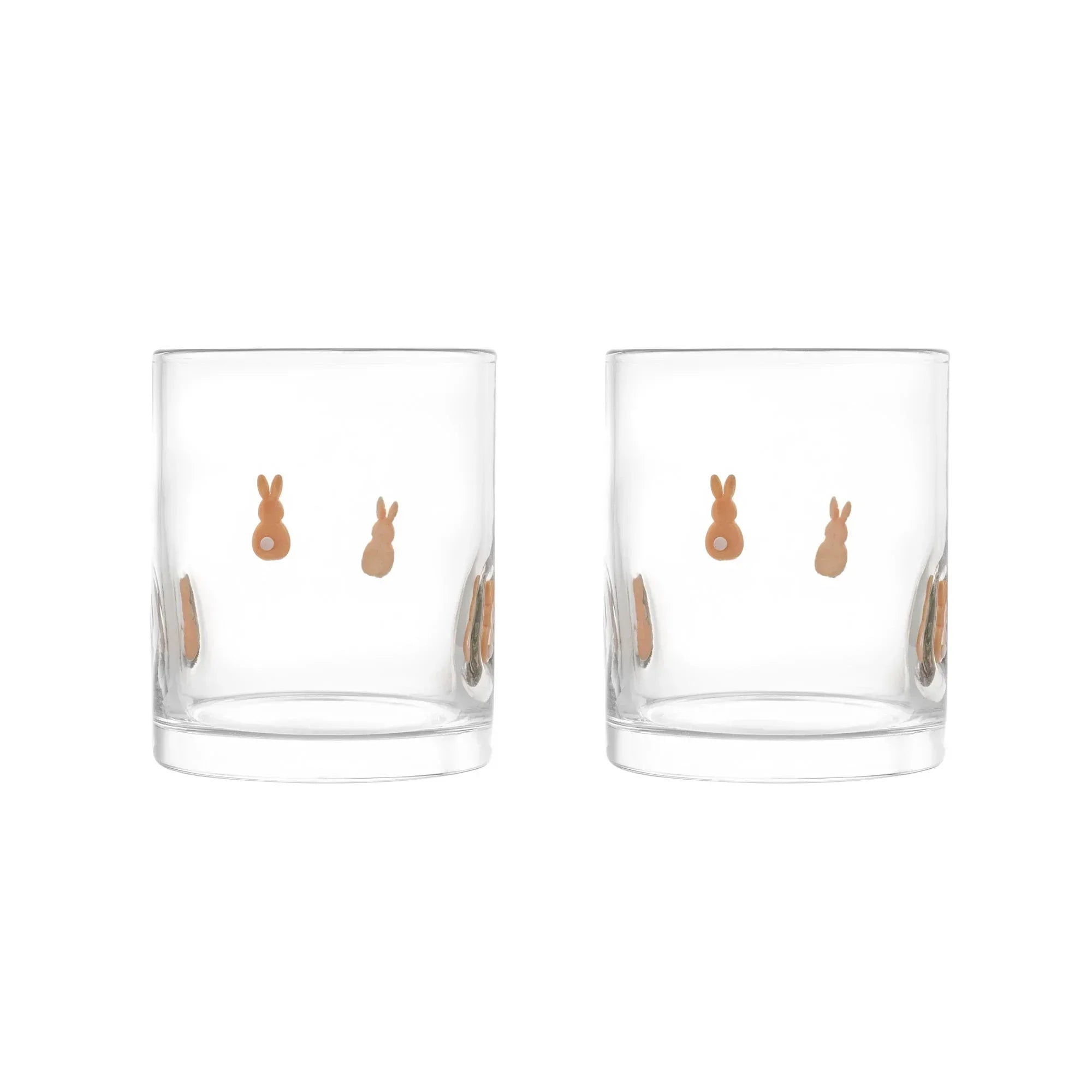 Thyme & Table 12 fl oz Easter Goose Charm Drinking Glasses, Set of 2