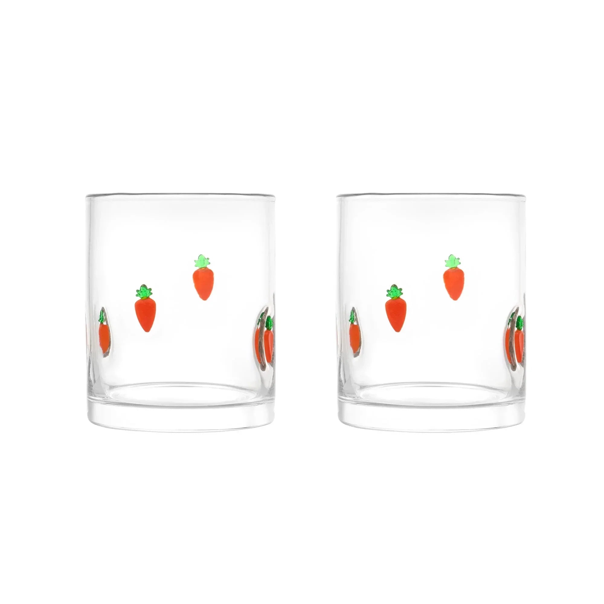 Thyme & Table 12 fl oz Easter Goose Charm Drinking Glasses, Set of 2