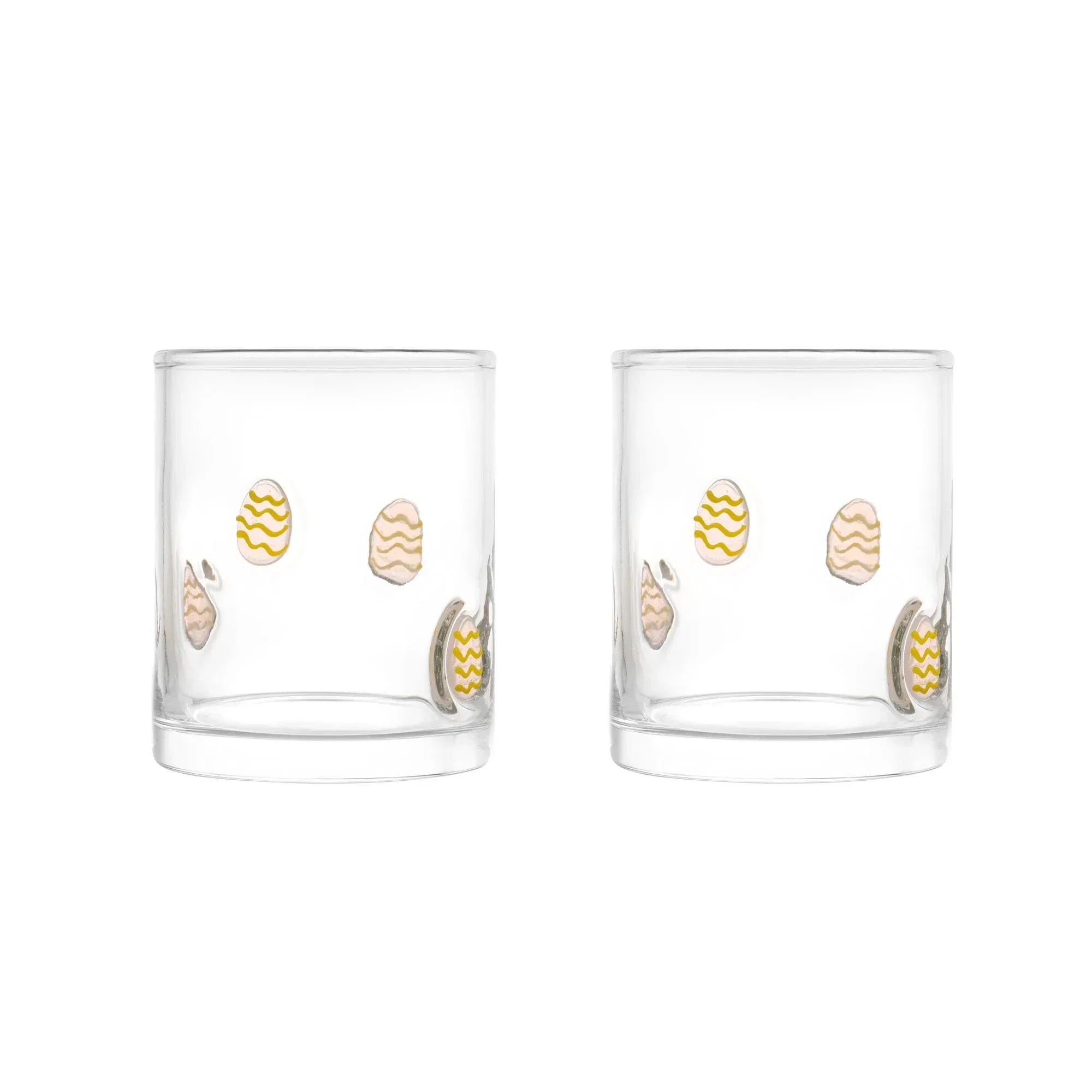 Thyme & Table 12 fl oz Easter Goose Charm Drinking Glasses, Set of 2