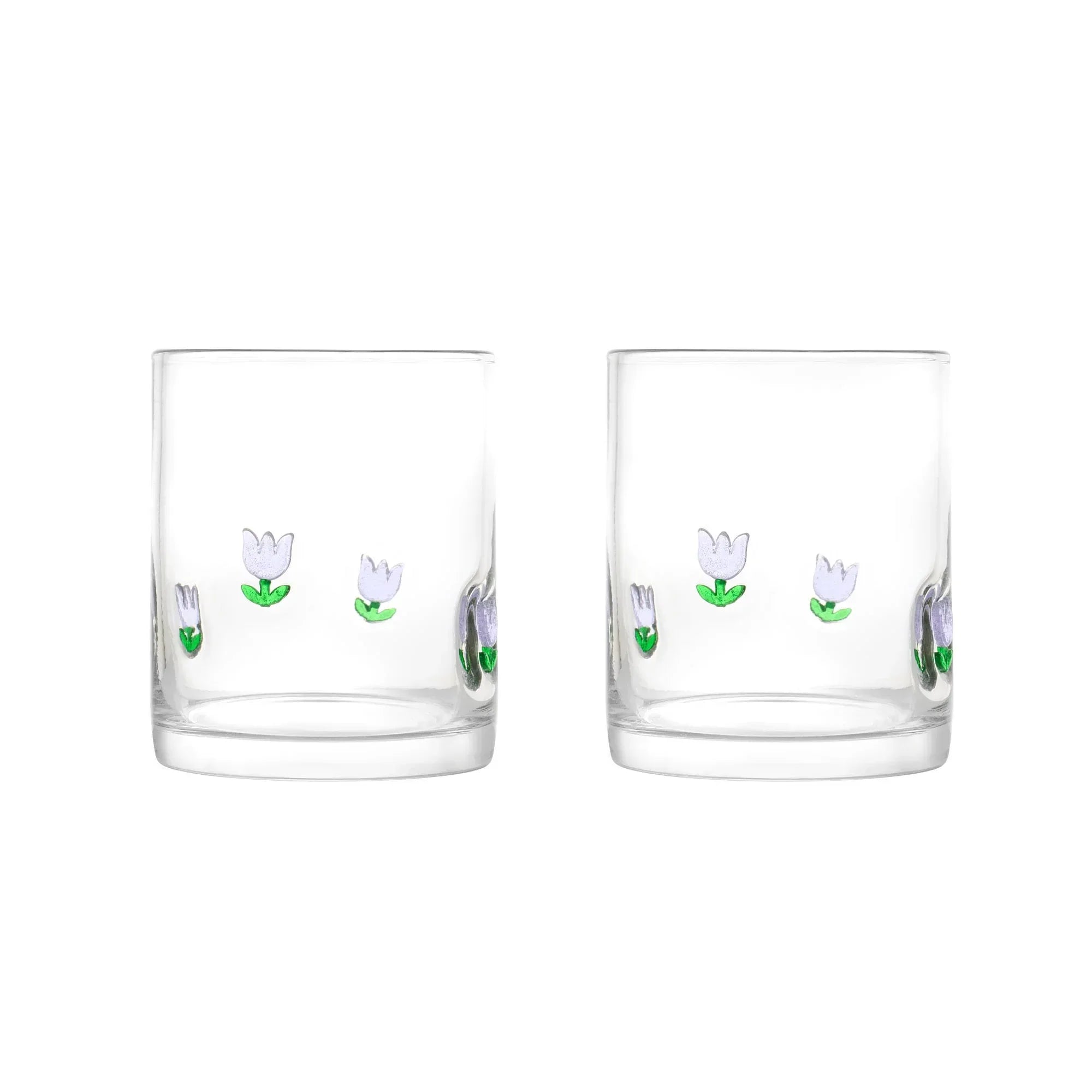 Thyme & Table 12 fl oz Easter Goose Charm Drinking Glasses, Set of 2