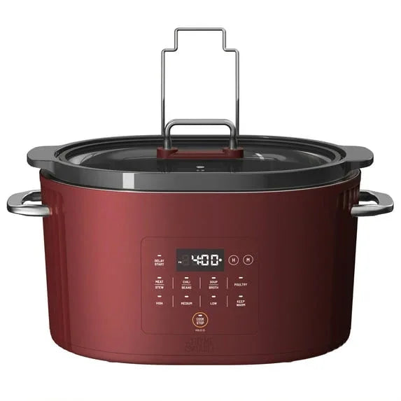 Thyme & Table 6QT Programmable Slow Cooker, Atlantic Blue - USA MEGA SHOP