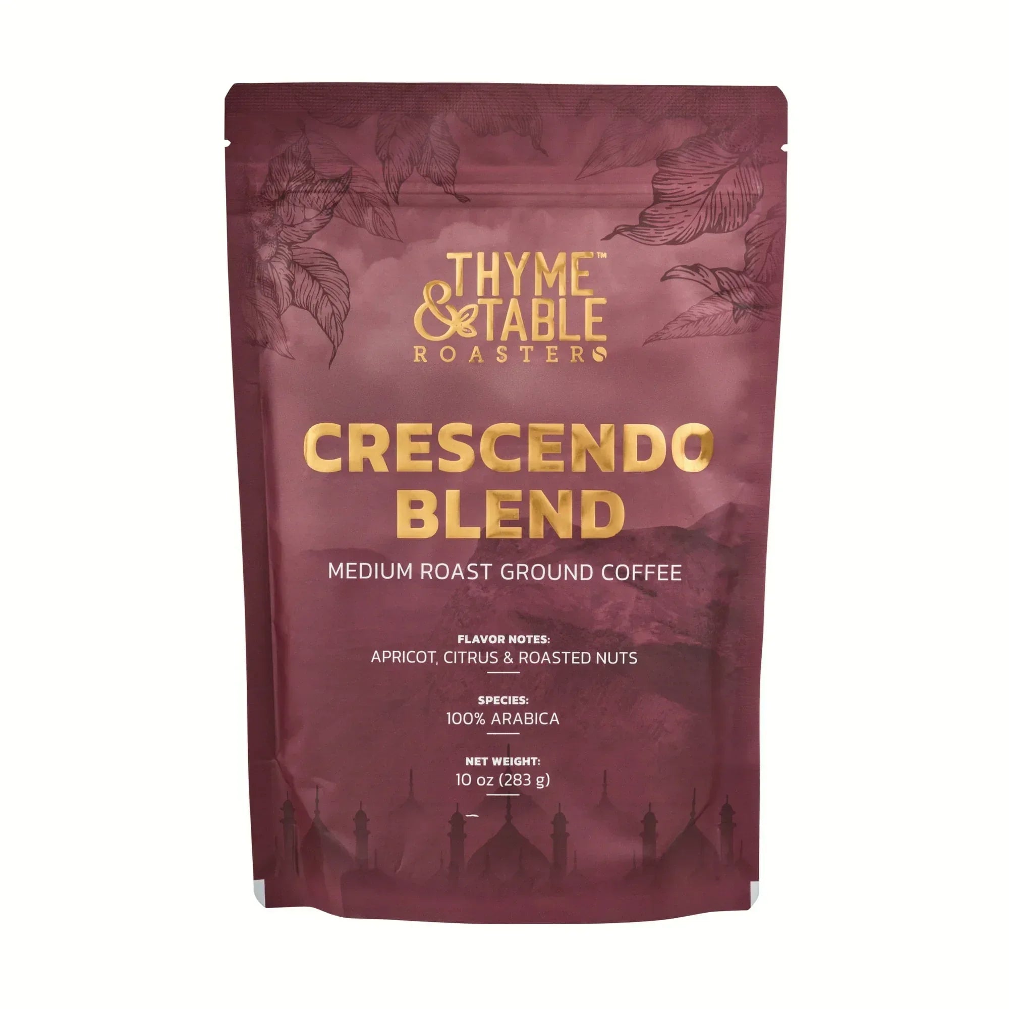 Thyme & Table Ground Coffee, Dark Roast, Eclipse Blend