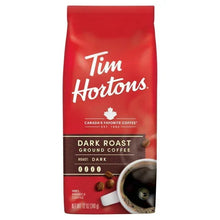 Tim Hortons dark roast ground coffee bag, 12 oz