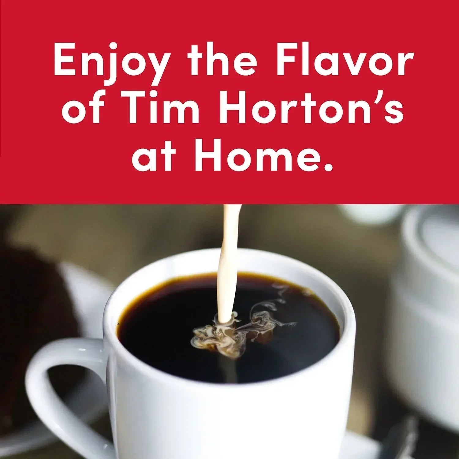 Tim Hortons Decaf Original Blend Medium Roast Coffee Pods, 100 ct.