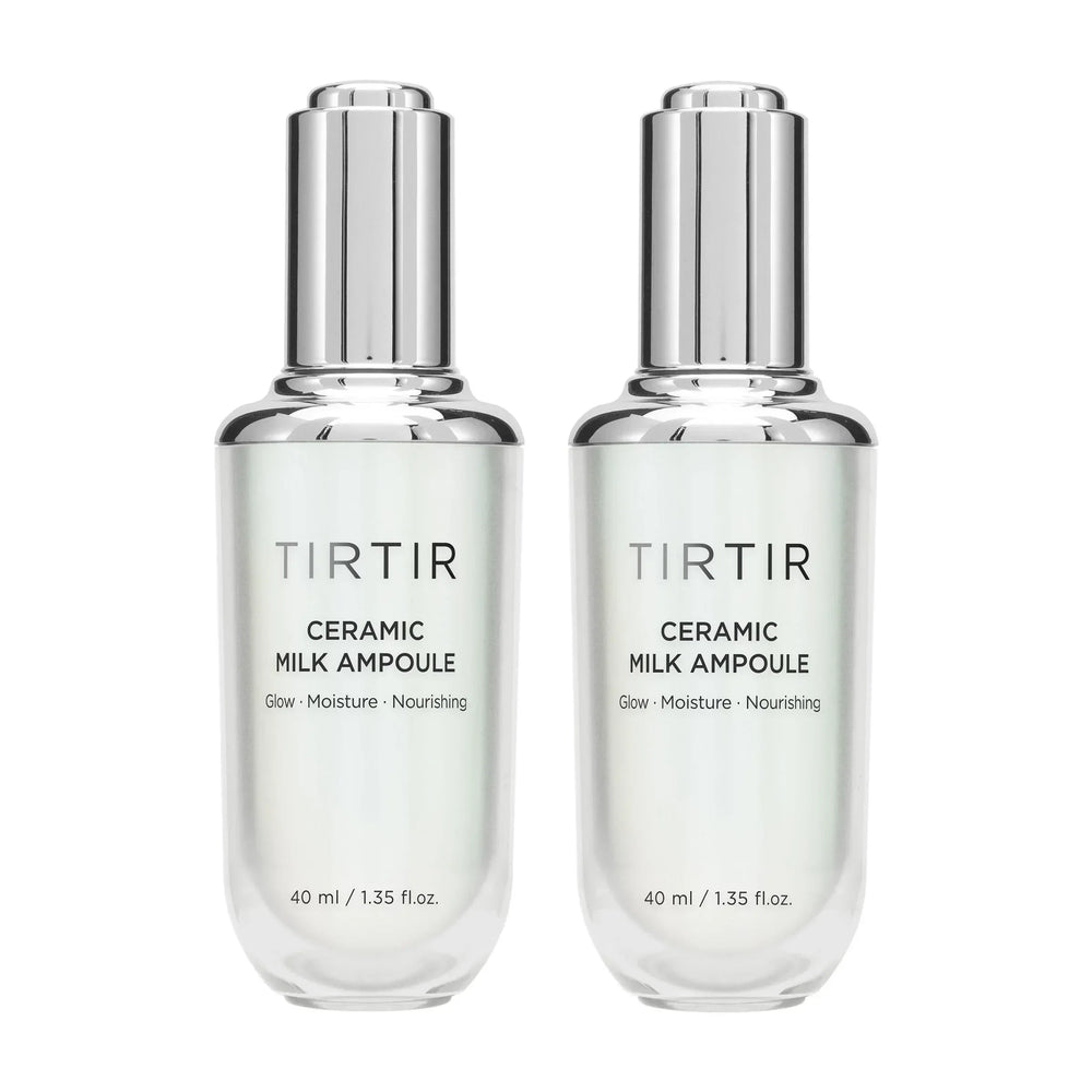 TirTir Ceramic Milk Ampoule 1.35 fl oz, 2-pack - USA MEGA SHOP