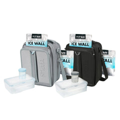Titan Arctic Zone Fridge Cold, Crush Resistant Lunch Pack with 2 Ice Walls, 2-pack - USA MEGA SHOP