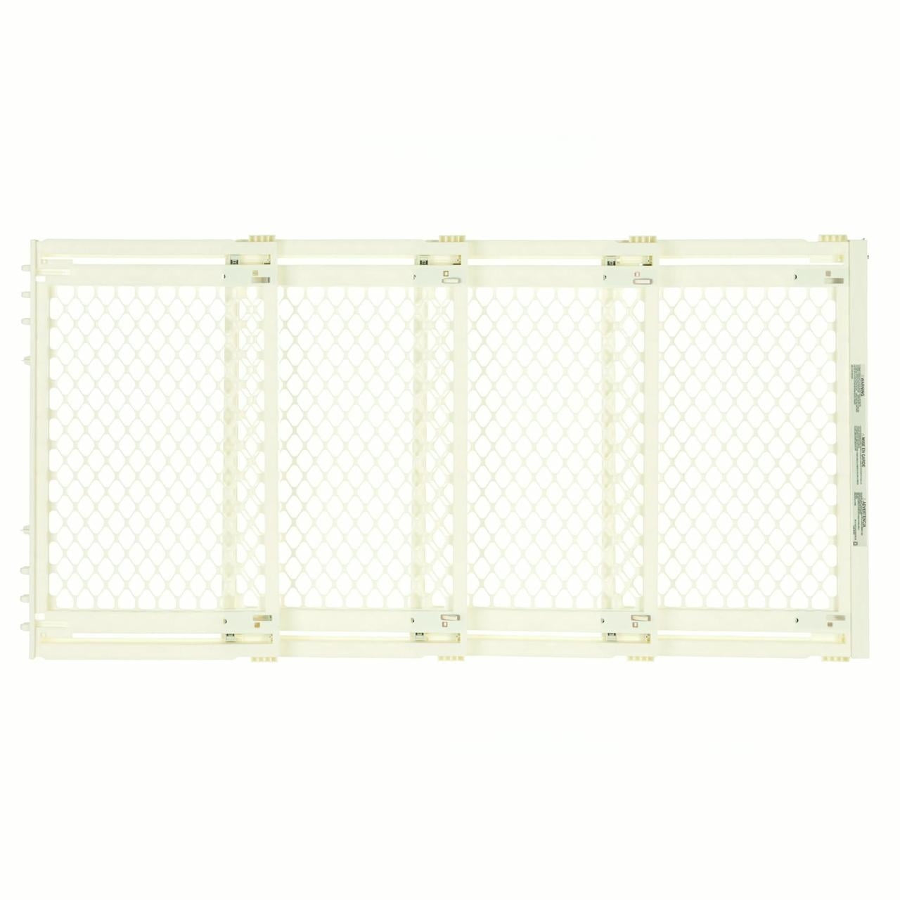 Toddleroo by North States 22"-62" Extra-Wide Baby Safety Gate, Ivory