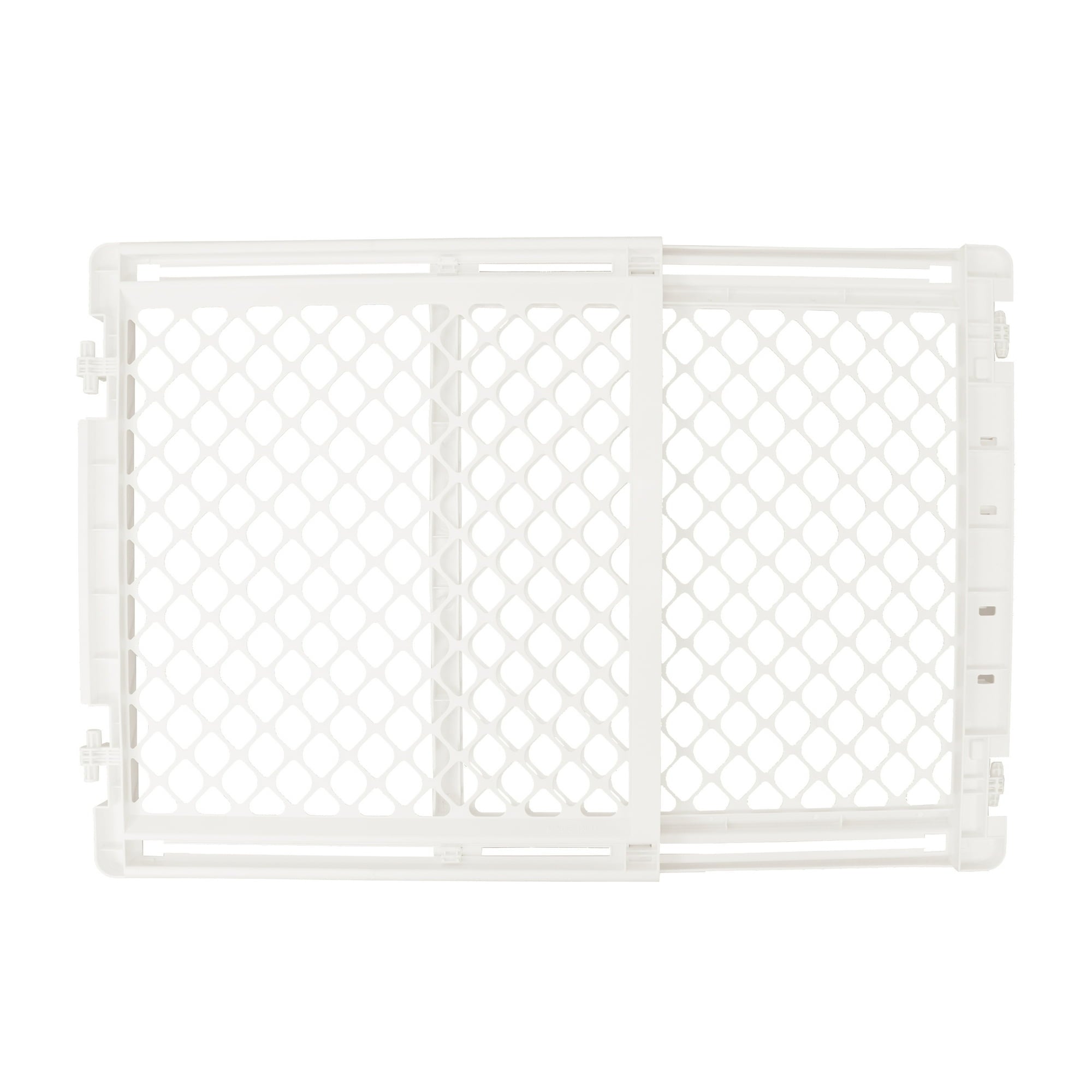 Toddleroo by North States Stairway Secure Baby Safety Gate, 27"-41", Soft White