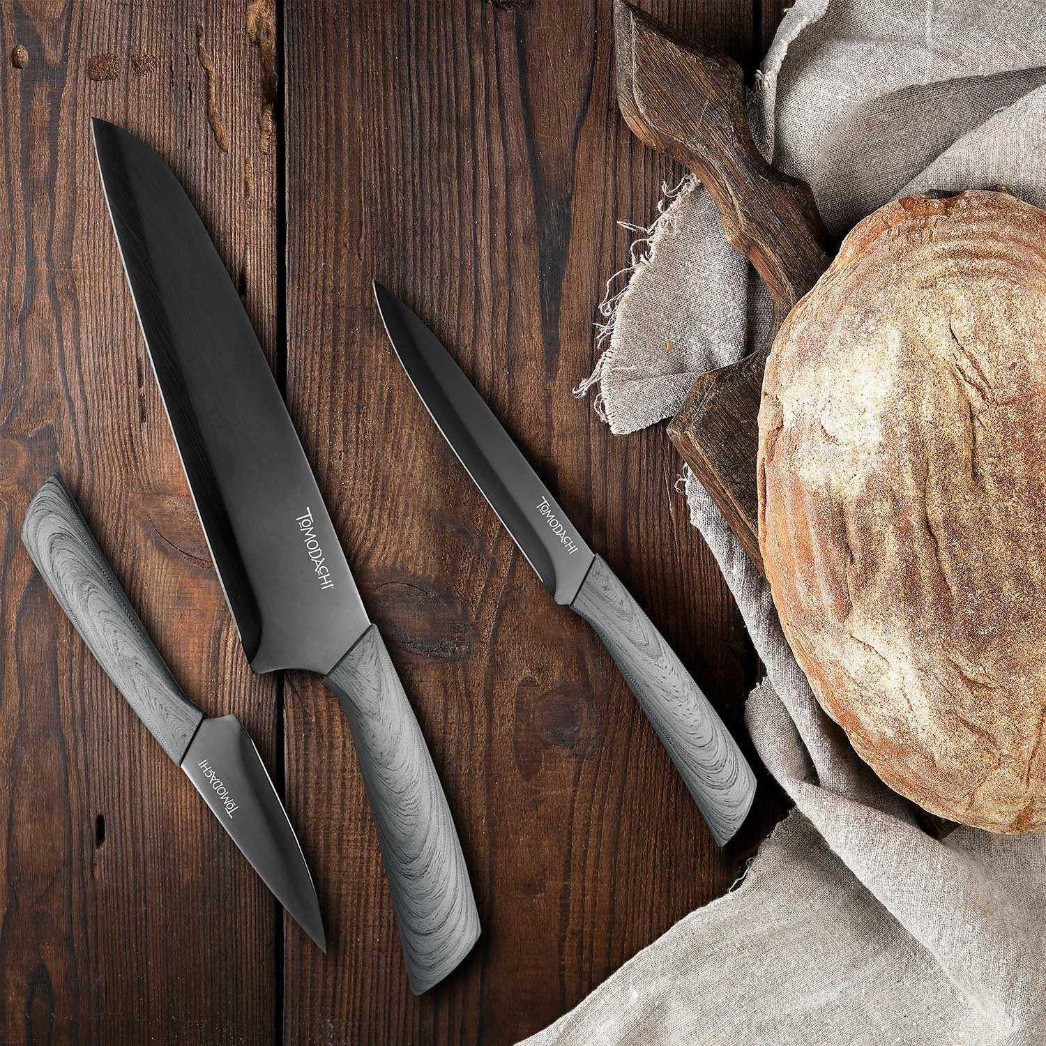 Tomodachi Raintree Ash 13-Piece Cutlery Block Set