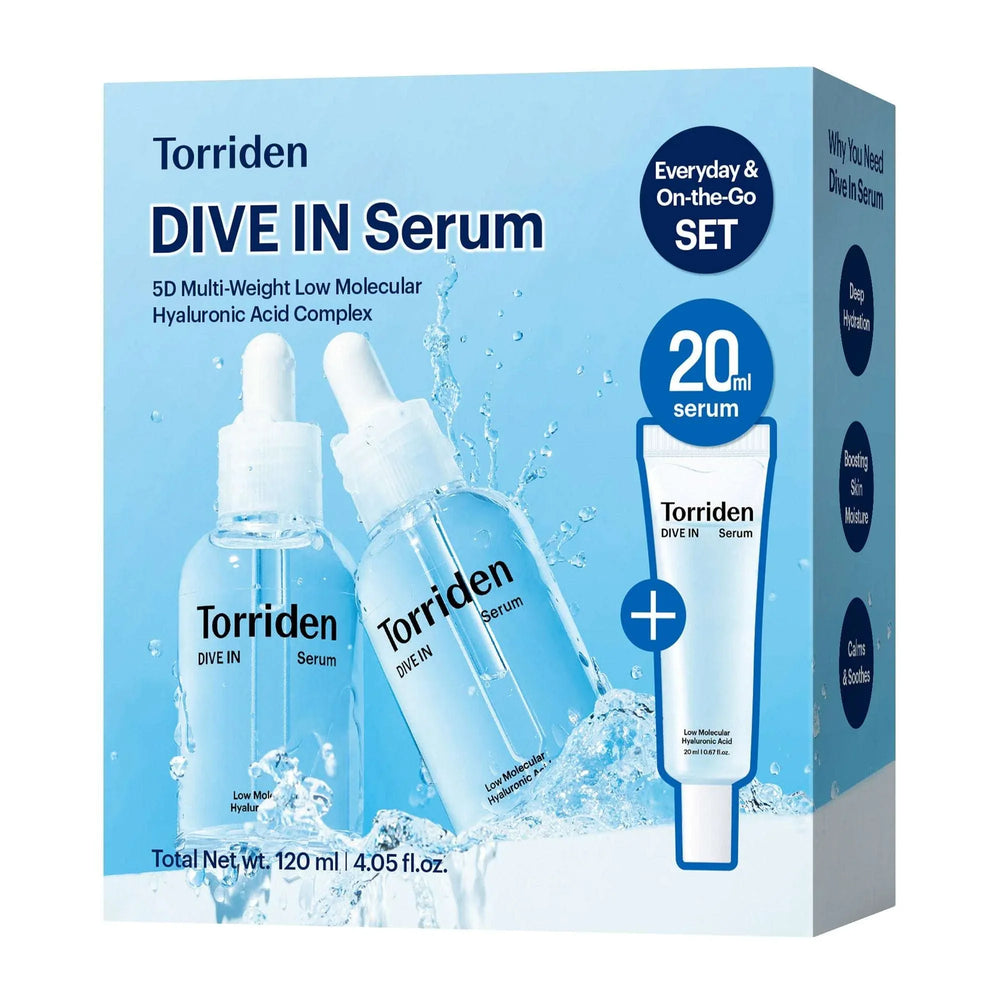 Torriden DIVE-IN Low-Molecular Hyaluronic Acid Serum Set - USA MEGA SHOP