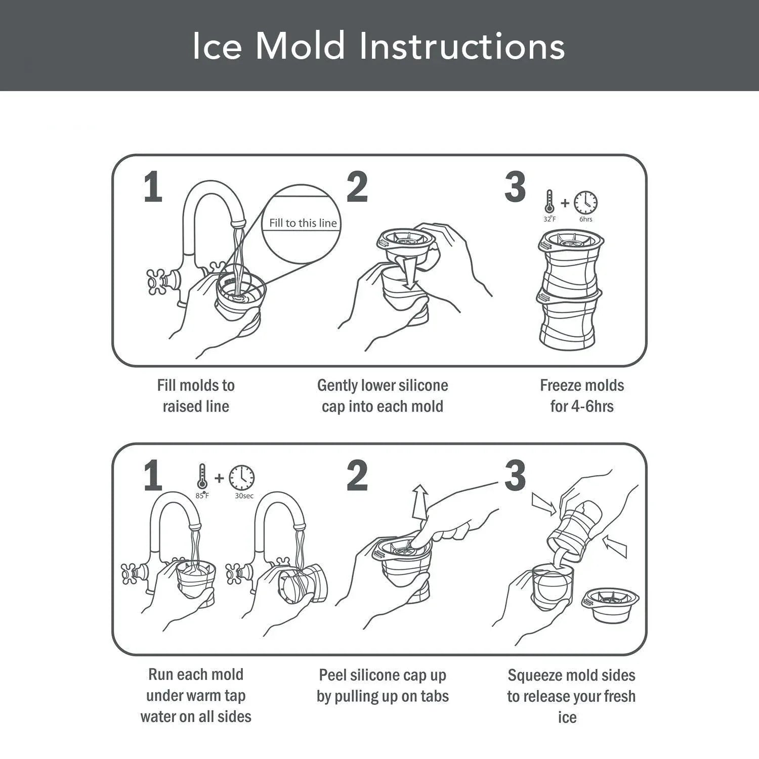 Tovolo 4-Piece Silicone Holiday Bow Ice Molds - USA MEGA SHOP