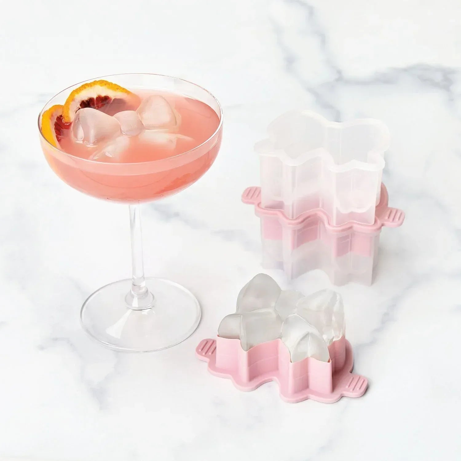 Tovolo 4-Piece Silicone Holiday Bow Ice Molds