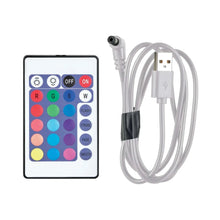 Rechargeable LED beverage tub remote control and USB charging cable