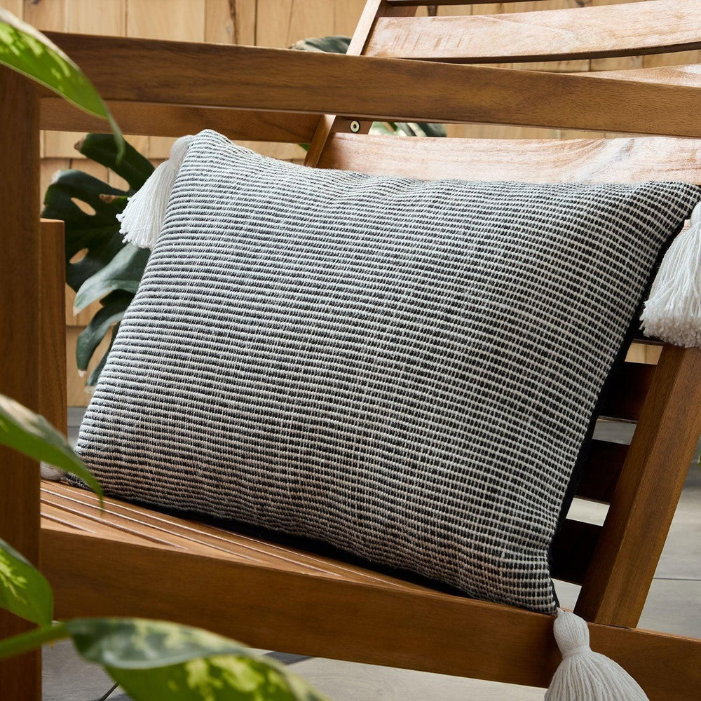 Town & Country Terra Alara Ribbed Texture Decorative Pillow, Choose Size - USA MEGA SHOP