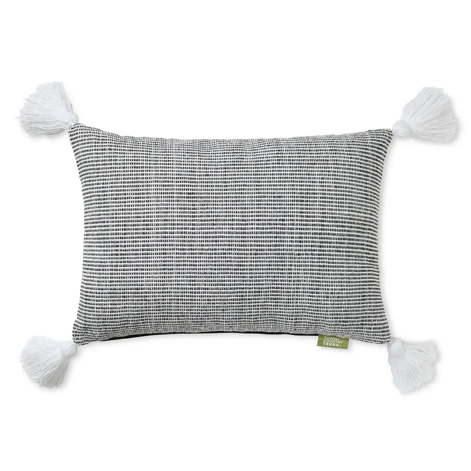 Town & Country Terra Alara Ribbed Texture Decorative Pillow, Choose Size