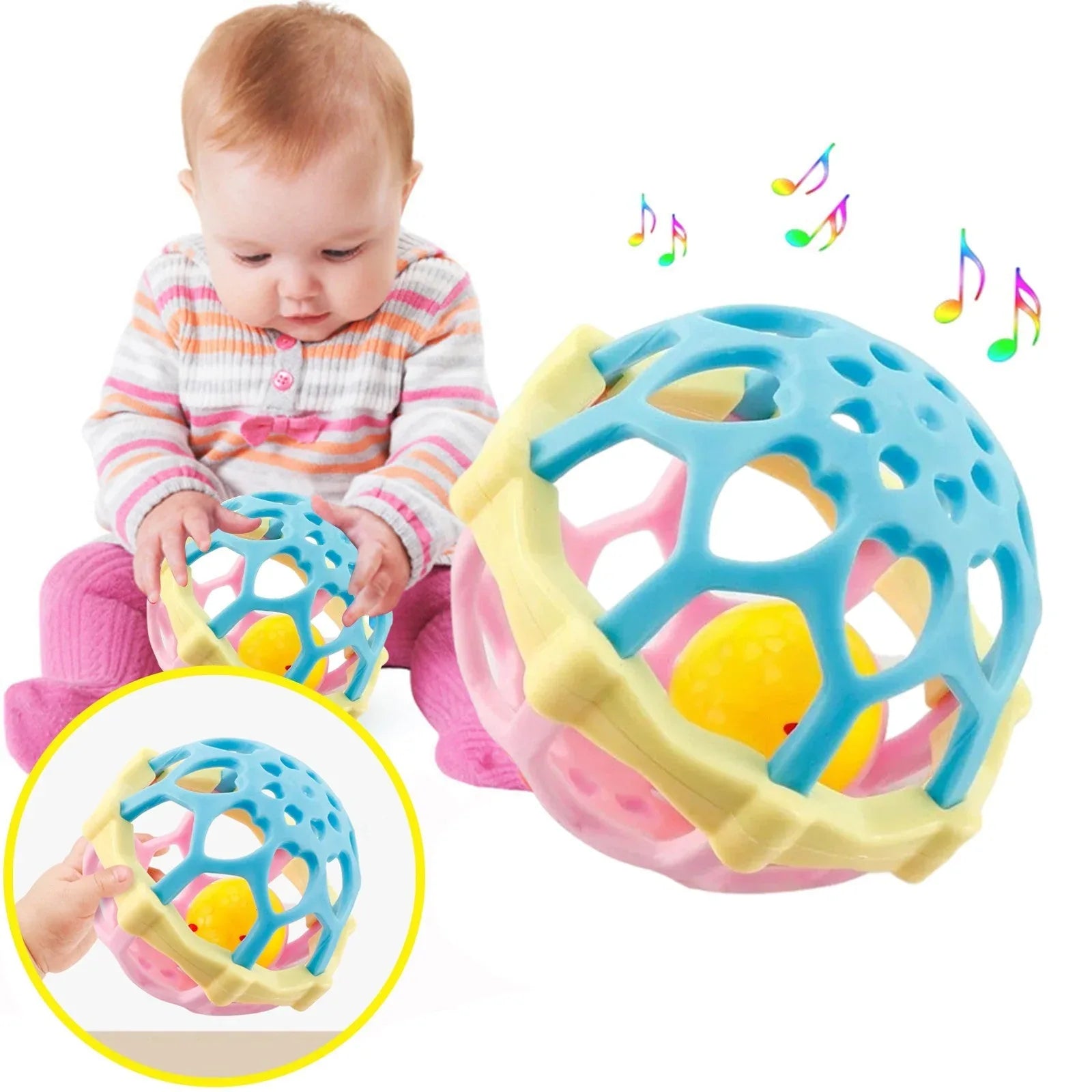 Clear!Tarmeek Baby Soft Rattles Shaker Teething for 0-6 Months Newborn,Infant Developmental Hand Grip Baby Cute Stuffed Animal Doll for 6-12 Months Toddlers,Birthday Gifts for Kids - USA MEGA SHOP