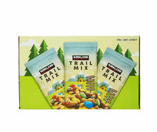 Trail mix snack pack box with multiple pouches, Kirkland