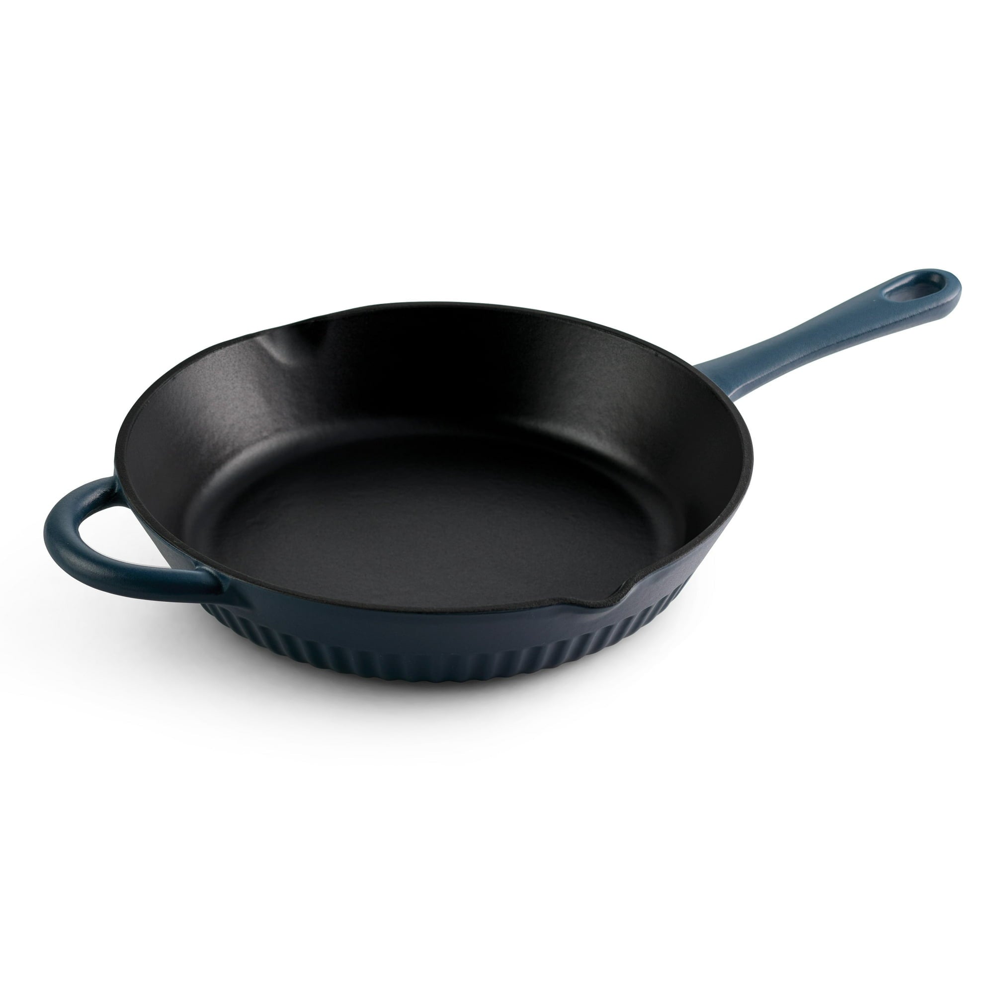 Tramontina Mesa Enameled Cast Iron Skillets, 10 Inch Frying Pan - White