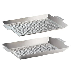 Tramontina 2-Piece Outdoor Roasting Grill Pan Set