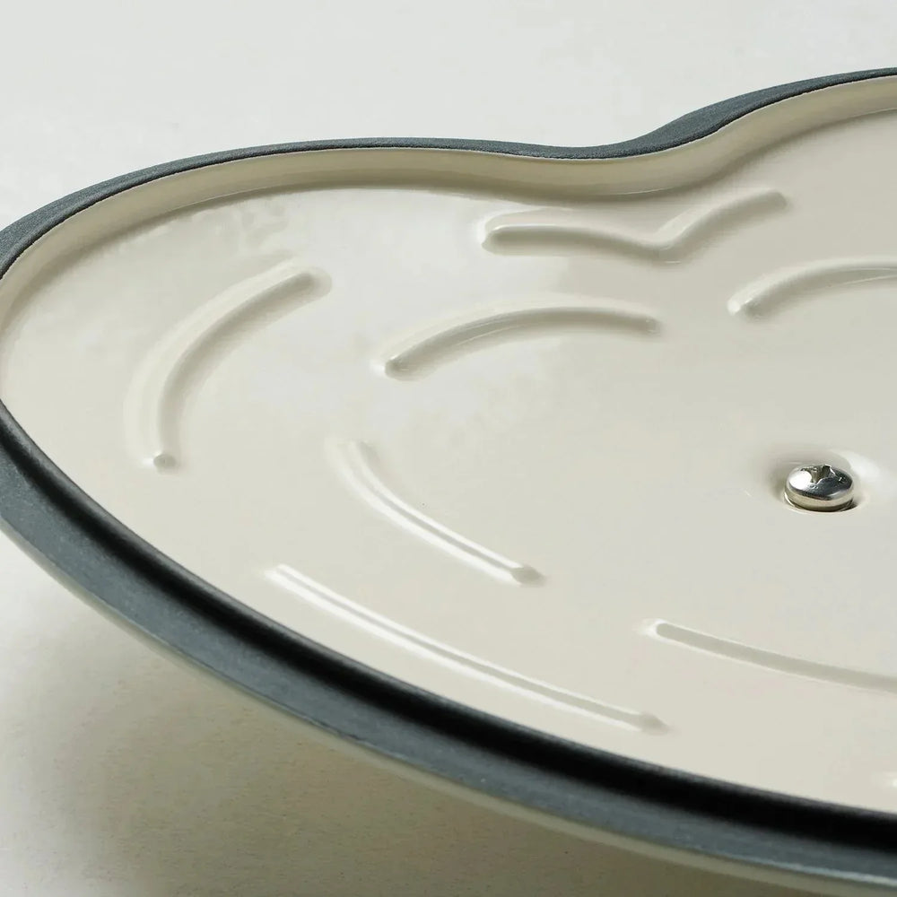Tramontina 3-Quart Heart Shape Enameled Cast Iron Dutch Oven (Shallow, Oven Safe) - USA MEGA SHOP