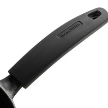Tramontina cast iron pan handle, textured dark gray with brand label