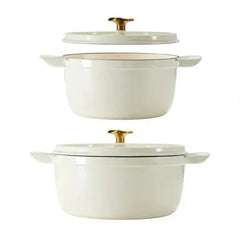 Tramontina 4-quart & 6-quart Enameled Cast Iron Round Dutch Oven, 2-pack - USA MEGA SHOP