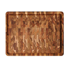 Tramontina Authentic Teak Wood End-Grain Chopping Board - USA MEGA SHOP