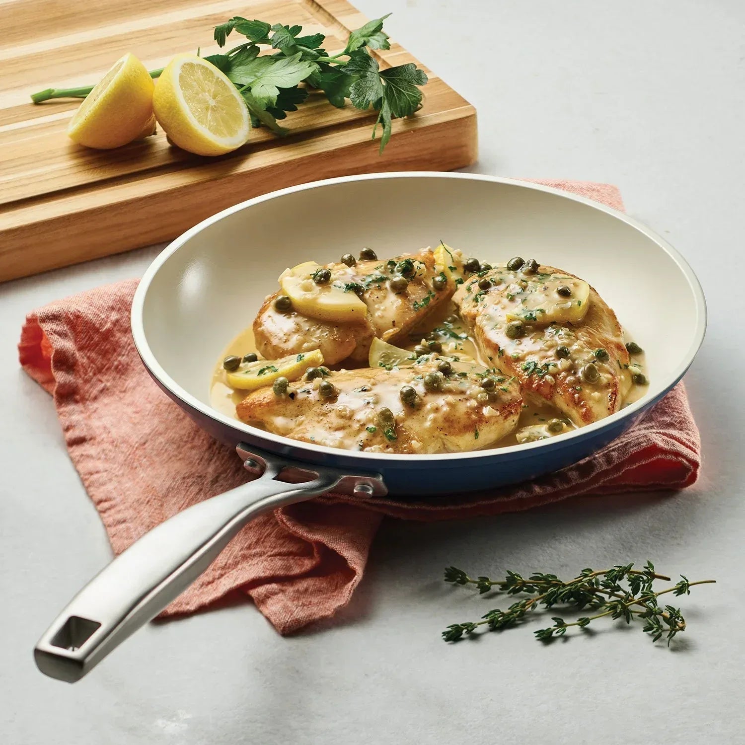 Tramontina Cold Forged 8", 10", and 12" Fry Pans with Ceramic Interior (Choose Color)