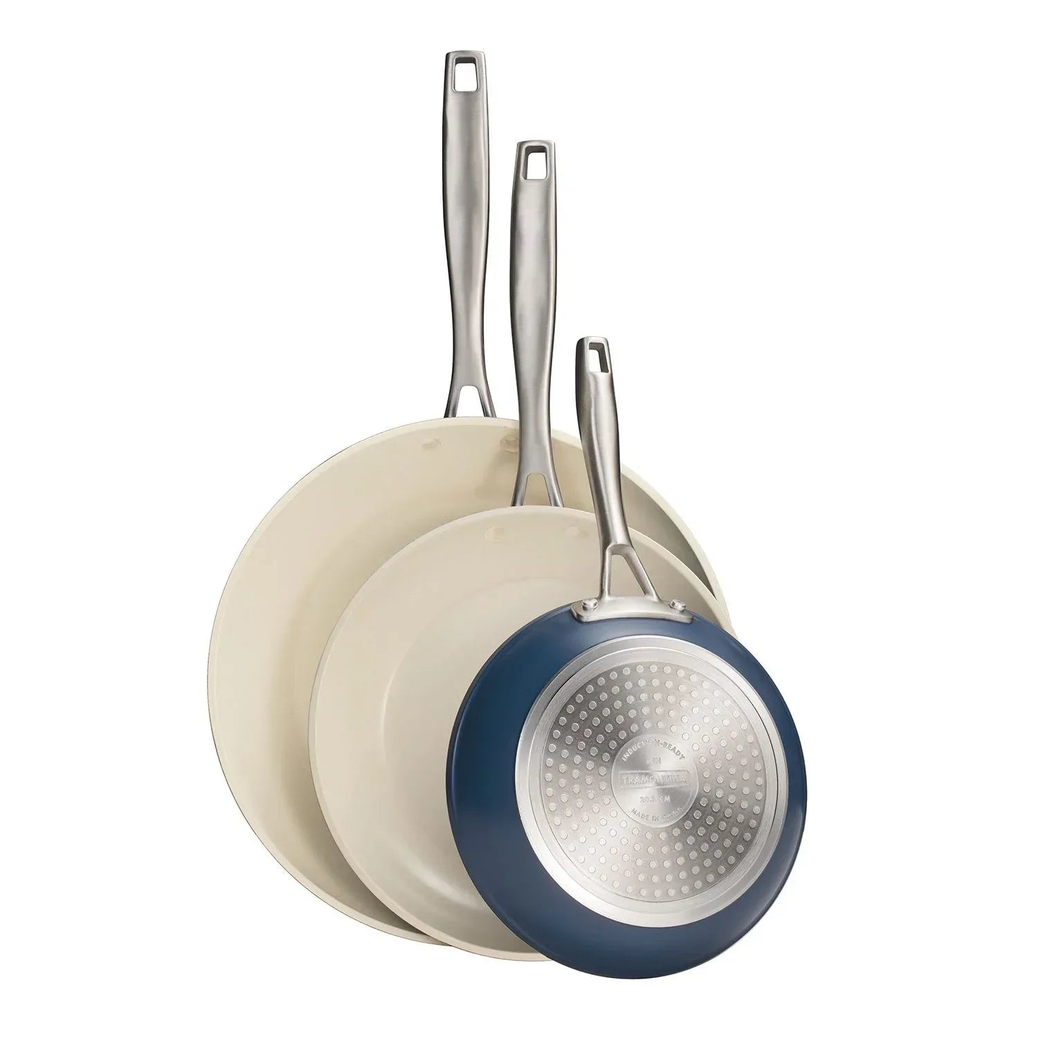 Tramontina Cold Forged 8", 10", and 12" Fry Pans with Ceramic Interior (Choose Color)