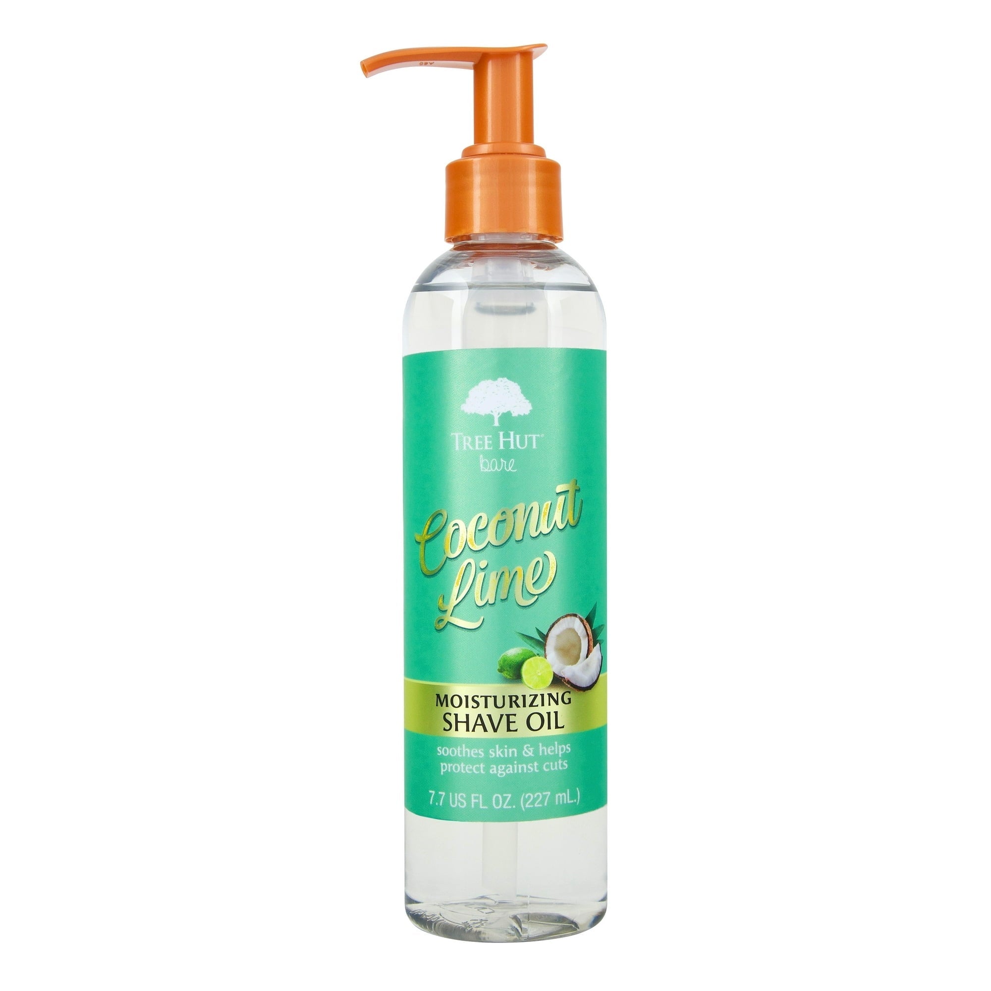 Tree Hut Bare Coconut Lime Hydrating & Moisturizing Shave Oil, 7.7 fl oz.